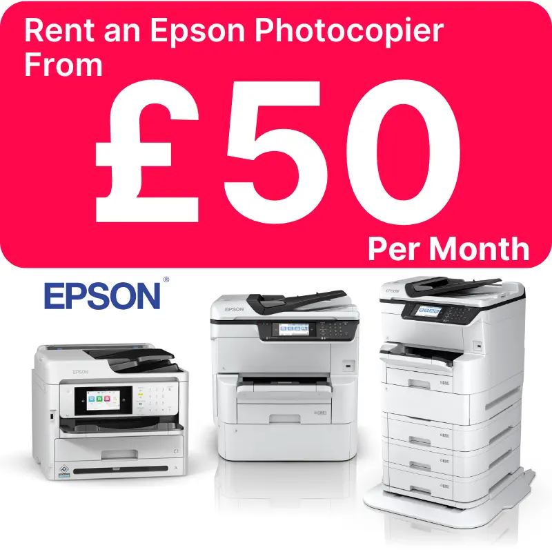 Epson Photocopier Rental in Nottingham from £5 per week - Rent a Epson Photocopier in Nottingham