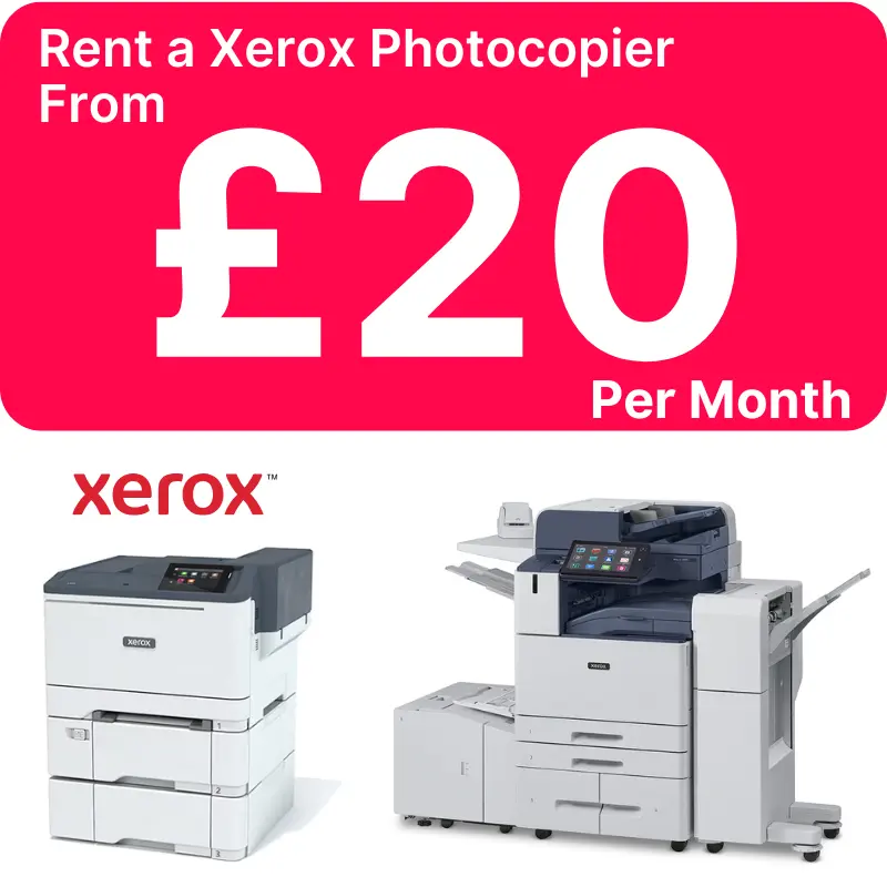 Xerox Photocopier Rental in Nottingham from £5 per week - Rent a Xerox Photocopier in Nottingham